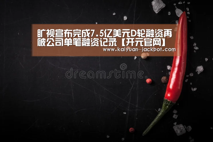 旷视宣布完成7.5亿美元D轮融资再破公司单笔融资记录【开元官网】(图4) 开元下载